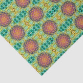 Leven - goud - fractal 2 tissuepapier (Detail)