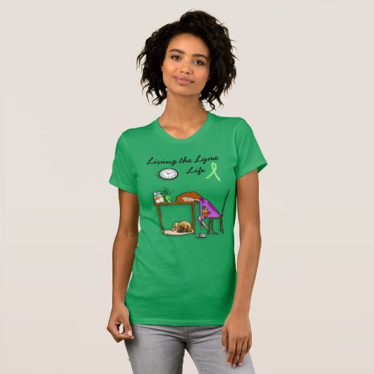 Leven het Lyme Leven shirt (Voorkant volledig)