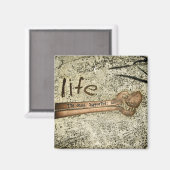 Leven: het zaad dat wordt ondersteund: het klarend magneet (Voorkant / Achterkant)