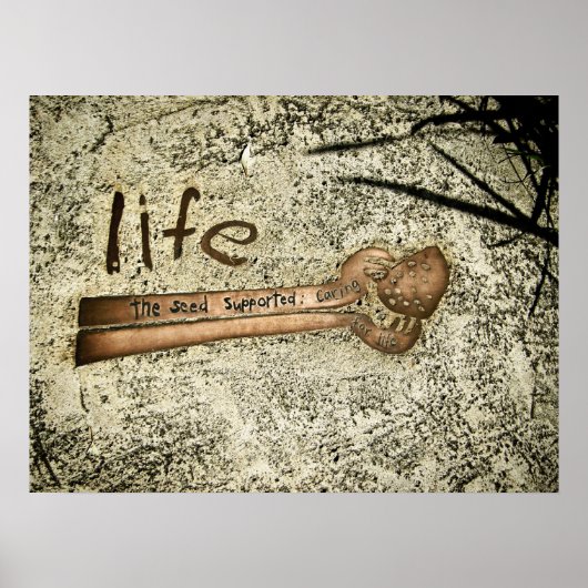 Leven : het zaad van het Poster voor het koelen (Voorkant)