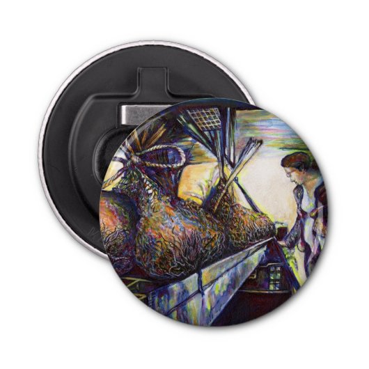 Leven Hurling Destiny Button Flesopener (Voorkant)