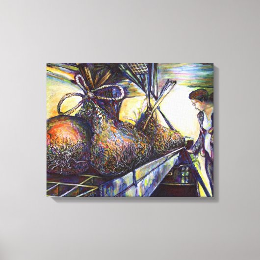 Leven Hurling Destiny Canvas Afdruk (Voorkant)