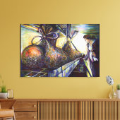 Leven Hurling Destiny Canvas Afdruk (Insitu (Woonkamer))