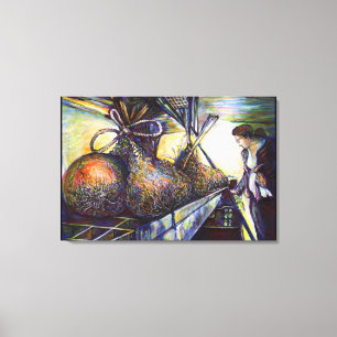Leven Hurling Destiny Canvas Afdruk