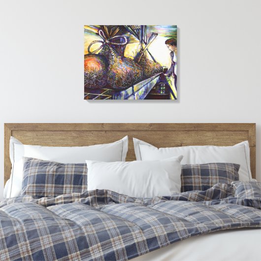 Leven Hurling Destiny Canvas Afdruk (Insitu (Slaapkamer))