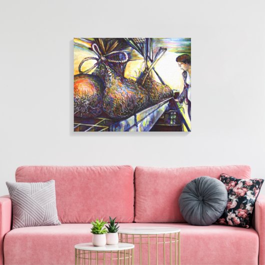 Leven Hurling Destiny Canvas Afdruk (Insitu (Woonkamer))