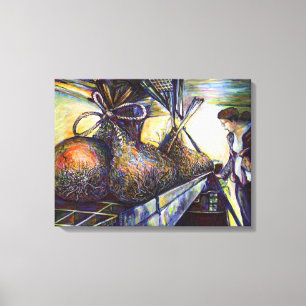 Leven Hurling Destiny Canvas Afdruk