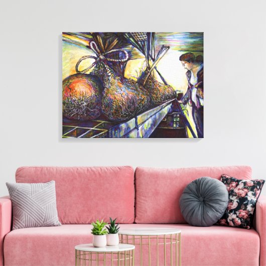 Leven Hurling Destiny Canvas Afdruk (Insitu (Woonkamer))