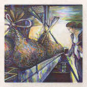 Leven Hurling Destiny Glazen Onderzetter (Voorkant)