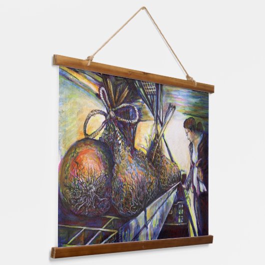 Leven Hurling Destiny Hangend Wandkleed (Gebogen)