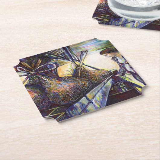 Leven Hurling Destiny Kartonnen Onderzetters (Gekanteld)