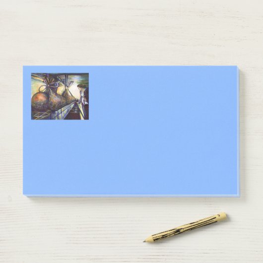 Leven Hurling Destiny Post-it® Notes (Op bureau)