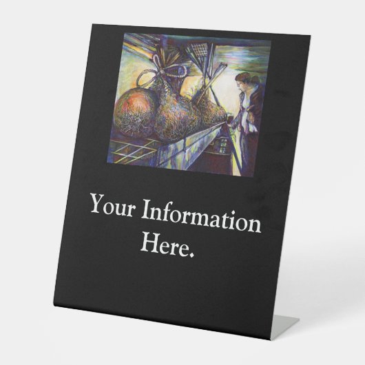 Leven Hurling Destiny Reclamebord Met Voetstuk (Voorkant)