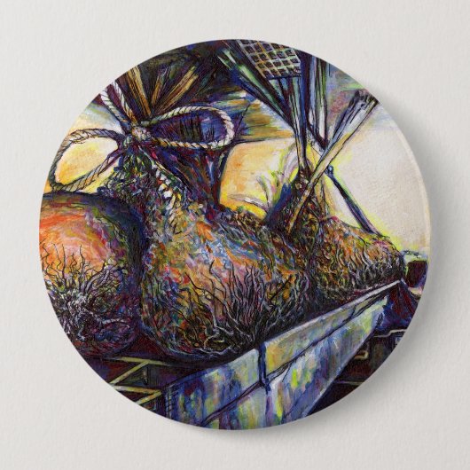 Leven Hurling Destiny Ronde Button 4,0 Cm (Voorkant)