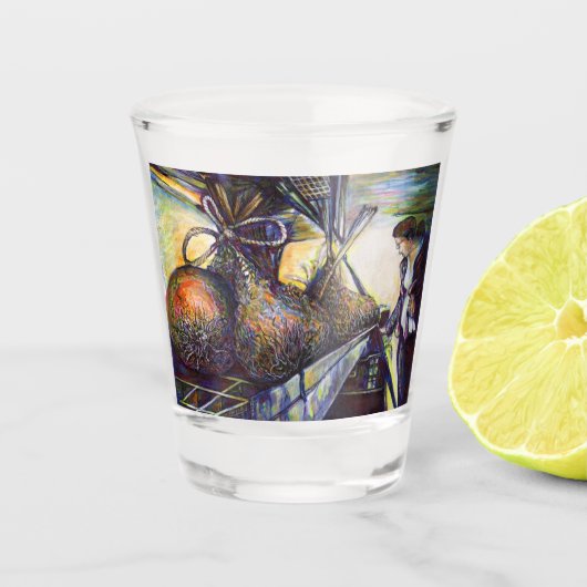 Leven Hurling Destiny Shot Glas (Voorkant)