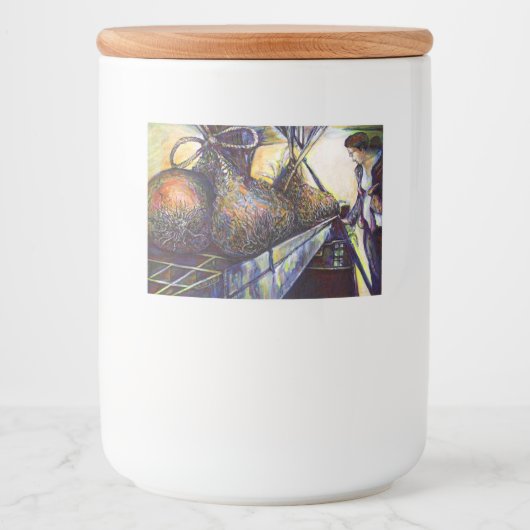 Leven Hurling Destiny Voedselcontainer Etiket (Voorkant)