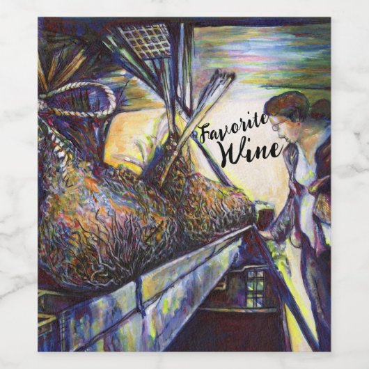 Leven Hurling Destiny Wijn Etiket (Enkel label)