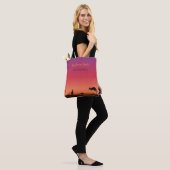 Leven in Australië onder kangoeroe Tote Bag (Op model)