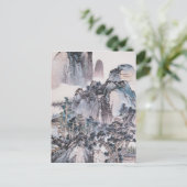 Leven in de bergen briefkaart (Staand voorkant)