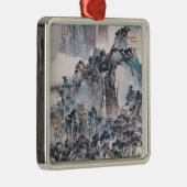 Leven in de bergen metalen ornament (Rechts)