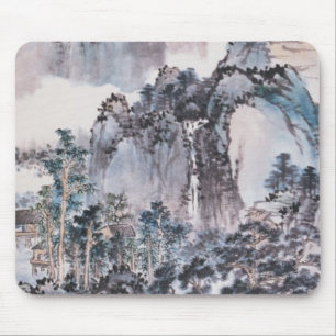 Leven in de bergen muismat