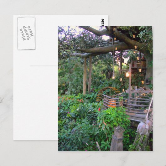 Leven in de Bomen Briefkaart (Voorkant / Achterkant)