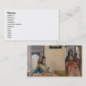 Leven in de harem, Caïro Visitekaartje (Voorkant / Achterkant)