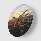 Leven in de hartklok ronde klok (Hoek)