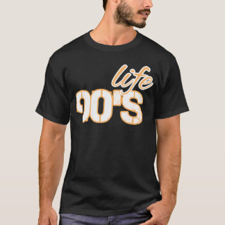 leven in de jaren 90 vrienden t-shirt
