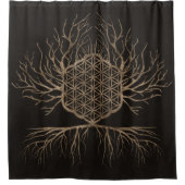 Leven in de levensboom douchegordijn (Voorkant)