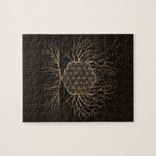 Leven in de levensboom legpuzzel (Horizontaal)