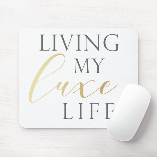 Leven in de LUXE Muismat (Met muis)