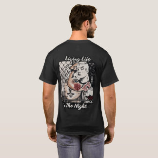 Leven in de nacht grafisch T-shirt – Urban S
