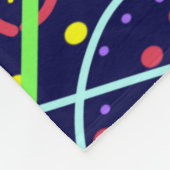 Leven in de ruimte fleece deken (Hoek)