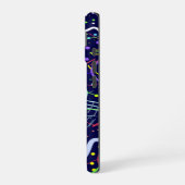 Leven in de ruimte iPhone 16 hoesje (Linkerkant)