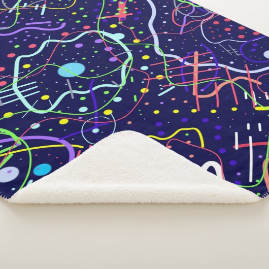 Leven in de ruimte sherpa deken (3/4)