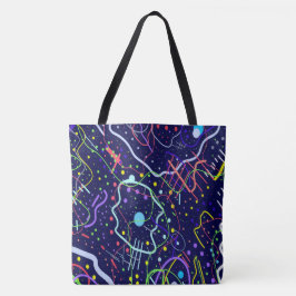 Leven in de ruimte tote bag