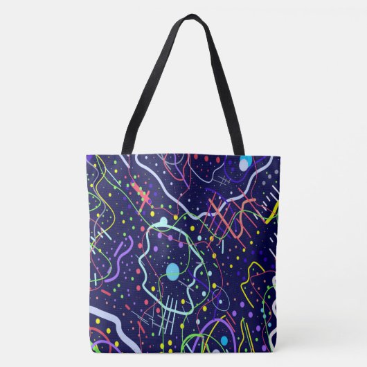 Leven in de ruimte tote bag (Voorkant)