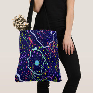 Leven in de ruimte tote bag