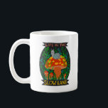 Leven in de Trage Lane Cute Snagelpaddenstoel Koffiemok<br><div class="desc">Kijk eens naar deze schattige slak op een paddenstoel. Hij weet hoe hij van het leven moet genieten! Bezoek mijn winkel voor meer leuke design of neem contact met me op voor aangepast werk! HARTELIJK BEDANKT! En label me alsjeblieft ook op instagram bij @shoshannahscribbles! Bedankt! :)</div>