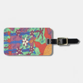 Leven in de tuinboho-printer bagagelabel (Voorkant horizontaal)