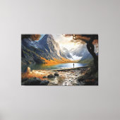Leven in de Vallei van de Reuzen Canvas Afdruk (Voorkant)