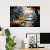 Leven in de Vallei van Reuzen Poster (Thuiskantoor)