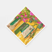 Leven in de zon servet (Hoek)