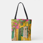Leven in de zon tote bag (Achterkant)
