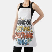 Leven in druk: uw dagelijkse dosis unieke stijl schort (Insitu)