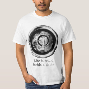 Leven in een Cirkel – Conceptueel T-shirt