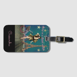 Leven in een droomwereld met funeste gewijzigde ku bagagelabel