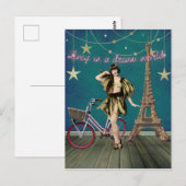 Leven in een droomwereld met funeste gewijzigde ku briefkaart (Voorkant / Achterkant)