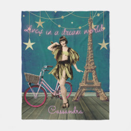 Leven in een droomwereld met funeste gewijzigde ku fleece deken